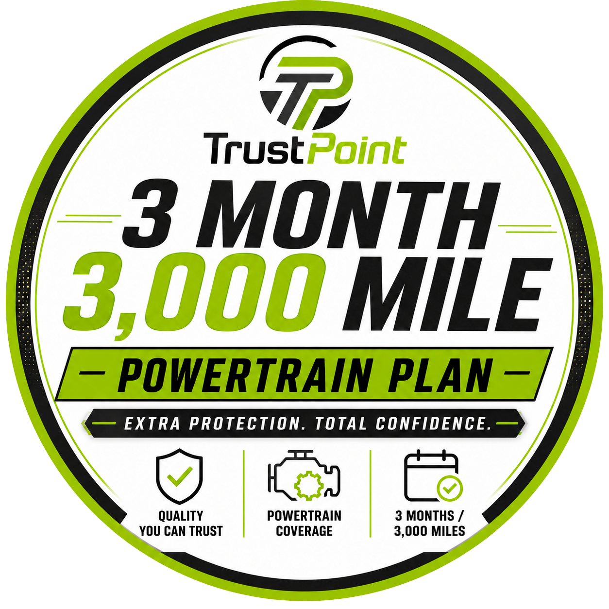 TrustPoint 3 Month 3,000 Mile Powertrain Plan